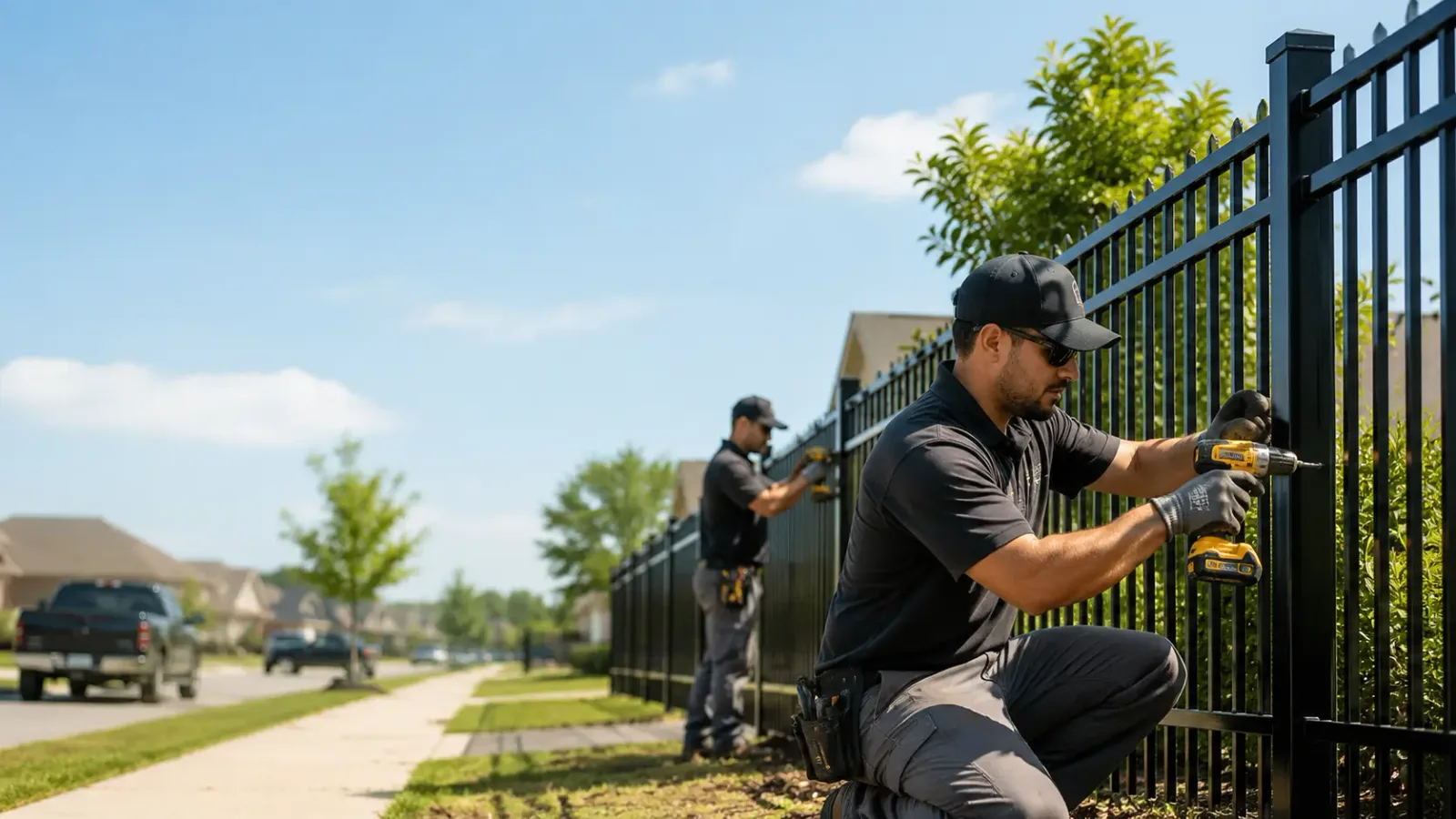 Metal Fence Installation in Pettus, TX
